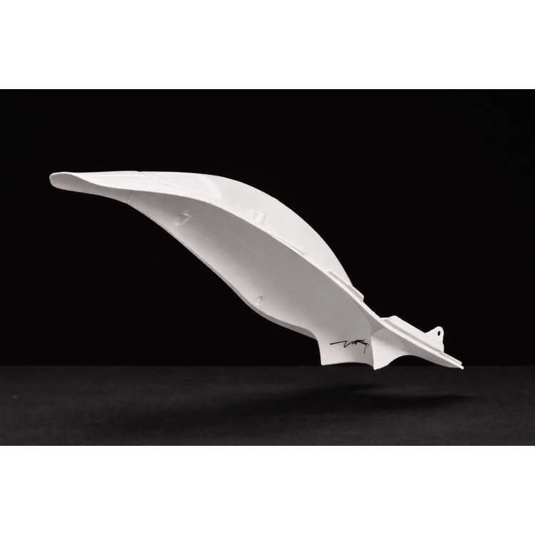 Garde-boue arriere Blanc Neige Stark VARG MX