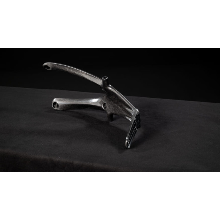 Carbon fiber licence plate holder