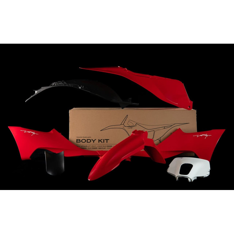 Kit plastiques complet Stark VARG SM Rouge