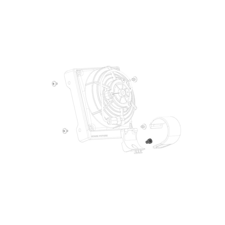 Vis inférieure de ventilateur (1 unité) Stark VARG MX/EX/SM