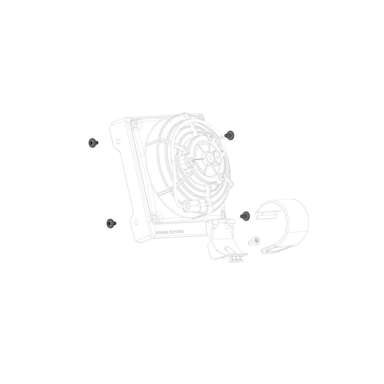 Vis latérale de ventilateur (1 unité) Stark VARG MX/EX/SM