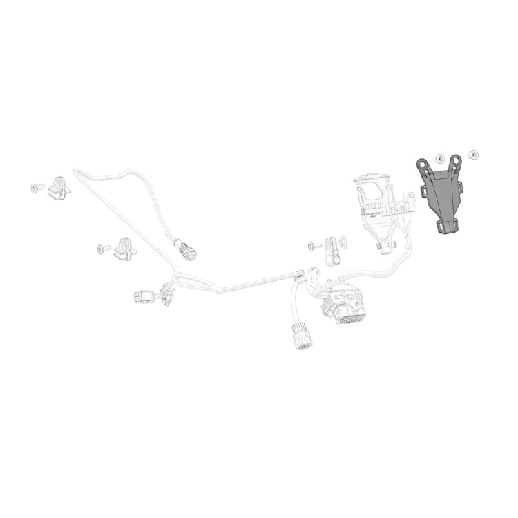 Couvercle du support de connecteur du té de fourche Stark VARG EX/SM/MX