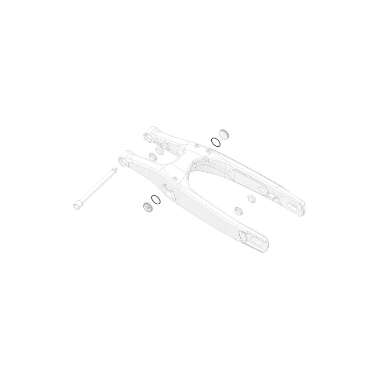 Joint torique de capuchon en aluminum Stark VARG