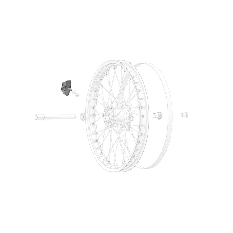 Gripster de roue avant 1,60" Stark VARG EX / MX 1.2 / MX 1.0